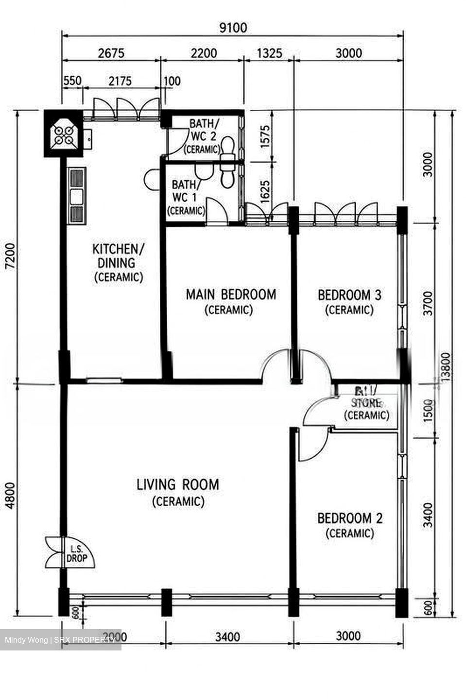 Blk 433 Yishun Avenue 6 (Yishun), HDB 4 Rooms #629165501